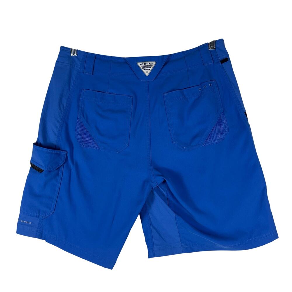 COLUMBIA Hybrid "Big Katuna II" PFG Blue Shorts Men’s Size 36 - Picture 6 of 11